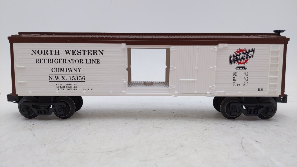 Lionel 6-26156 O-Gauge North Western Woodsided Reefer #15356 LN/Box