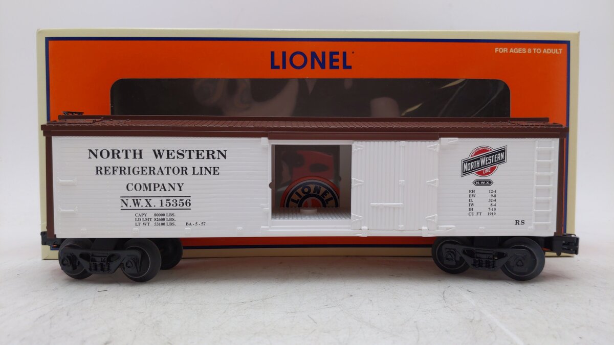 Lionel 6-26156 O-Gauge North Western Woodsided Reefer #15356 LN/Box