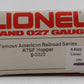 Lionel 6-9322 O Gauge Famous American Railroad Series AT&SF 4-Bay Hopper NIB