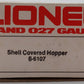 Lionel 6-6107 O Gauge Shell 4-Bay Covered Hopper NIB