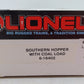 Lionel 6-16402 O Southern 4-Bay Hopper with Load