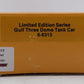 Lionel 6-9313 O Gauge Gulf Black Three-Dome Tank Car NIB