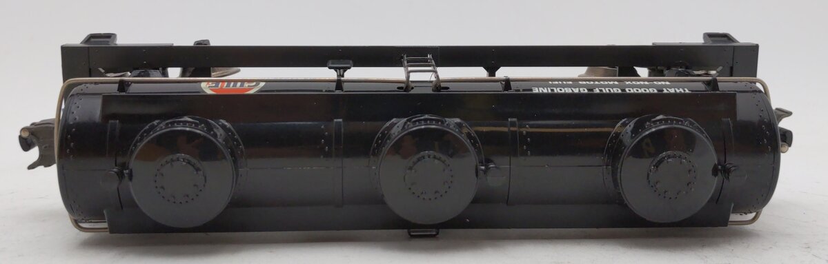 Lionel 6-9313 O Gauge Gulf Black Three-Dome Tank Car NIB