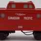 Lionel 6-9165 O Gauge Canadian Pacific N5C Porthole Lighted Caboose EX