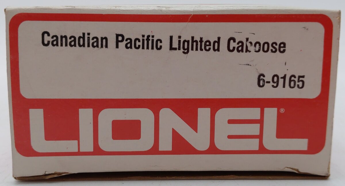 Lionel 6-9165 O Gauge Canadian Pacific N5C Porthole Lighted Caboose LN/Box