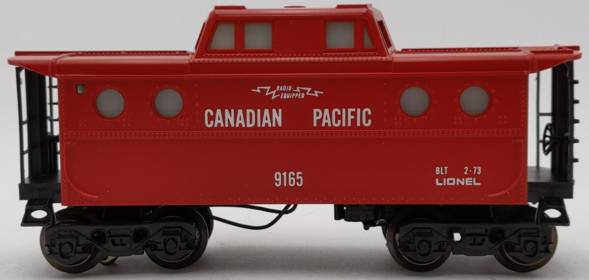 Lionel 6-9165 O Gauge Canadian Pacific N5C Porthole Lighted Caboose LN/Box