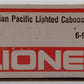 Lionel 6-9165 O Gauge Canadian Pacific N5C Porthole Lighted Caboose LN/Box