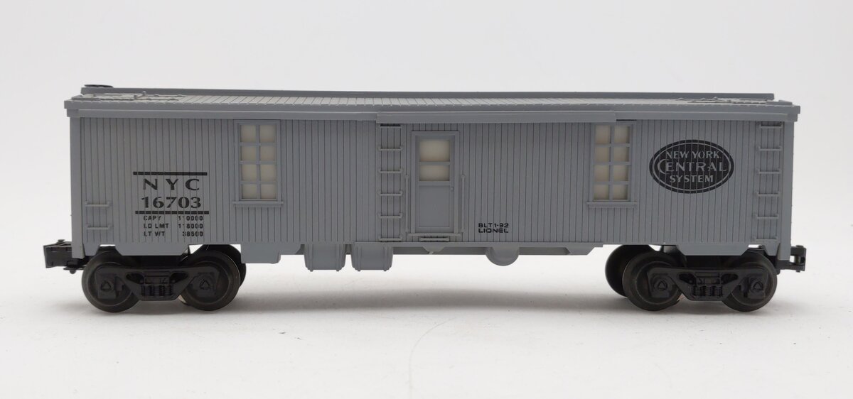 Lionel 6-16703 O Gauge New York Central Illuminated Tool Car #16703 LN/Box