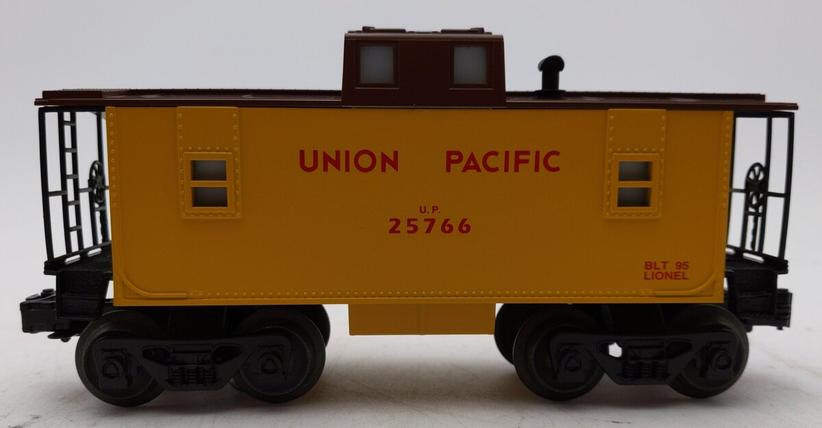 Lionel 6-16561 O Gauge Union Pacific Lighted Center Cupola Caboose (Yellow)