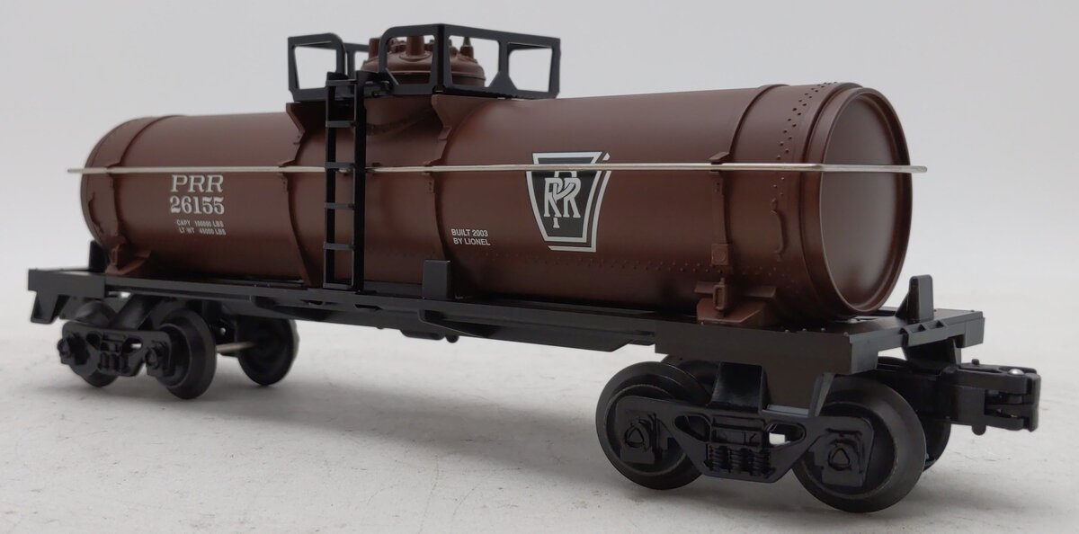 Lionel 6-26155 O Gauge Pennsylvania Railroad Single-Dome Tank Car #26155