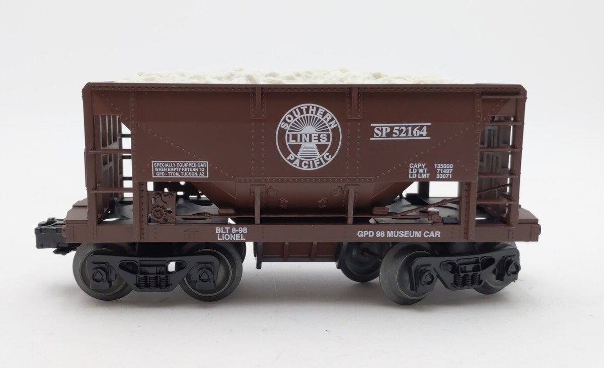 Lionel 6-52164 O Gauge 1998 T.T.O.M. Southern Pacific Ore Car w/Ore Load NIB