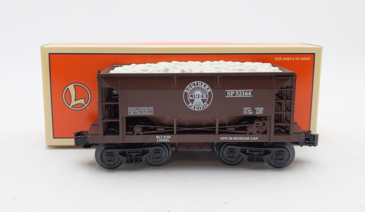 Lionel 6-52164 O Gauge 1998 T.T.O.M. Southern Pacific Ore Car w/Ore Load NIB