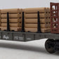 Lionel 6-16903 O Gauge Canadian Pacific Flatcar with Wood Load EX/Box