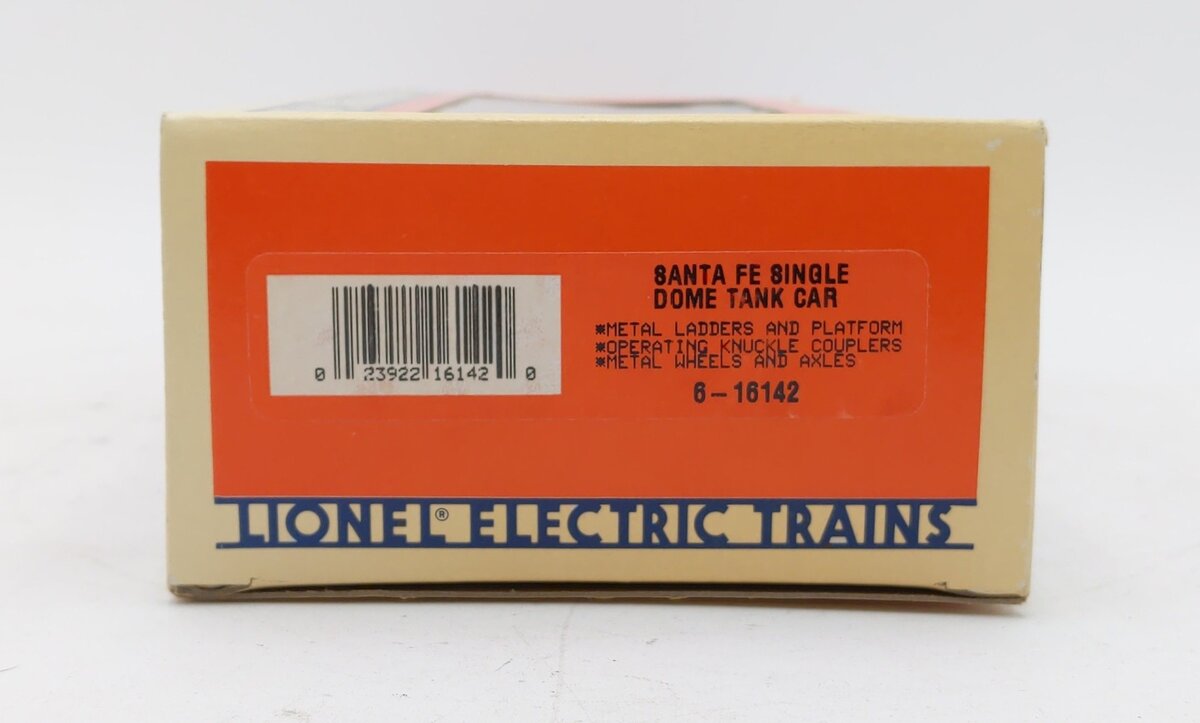 Lionel 6-16142 O Gauge UTLX Single Dome Tank Car EX/Box