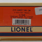 Lionel 6-19608 O Gauge Sunoco Single Dome Tank Car #6315 EX/Box