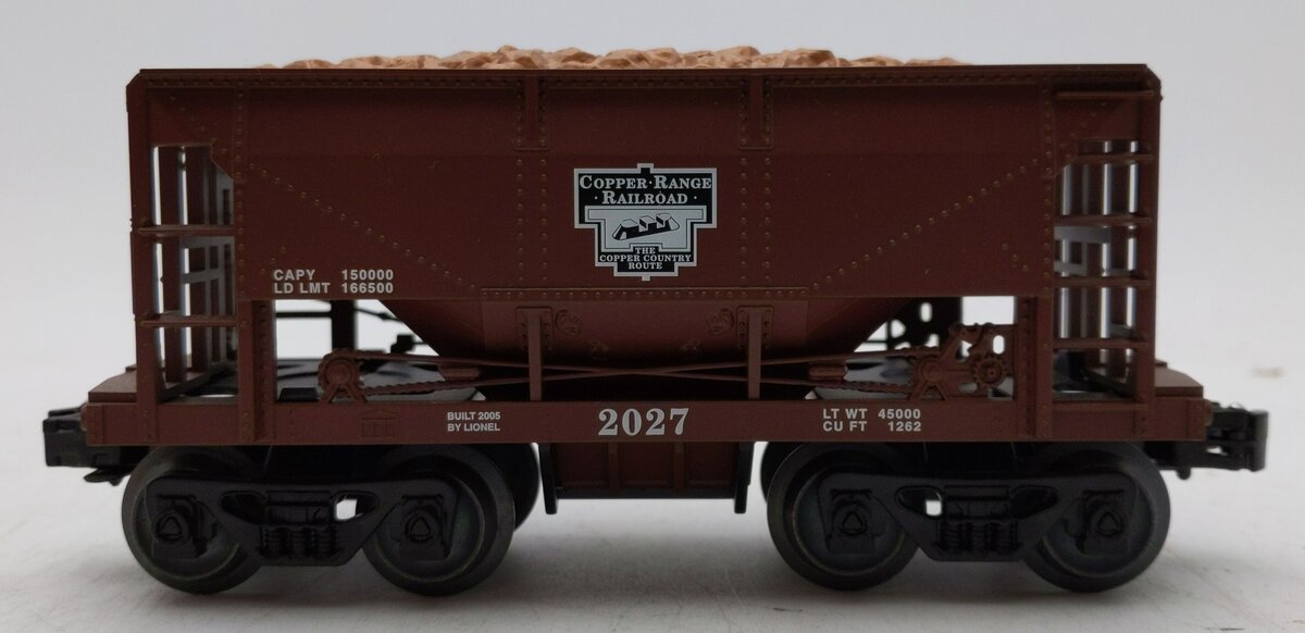 Lionel 6-16486 O Copper Range Ore Car #2027