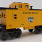 Lionel 6-36541 O Gauge Copper Range Lighted Caboose