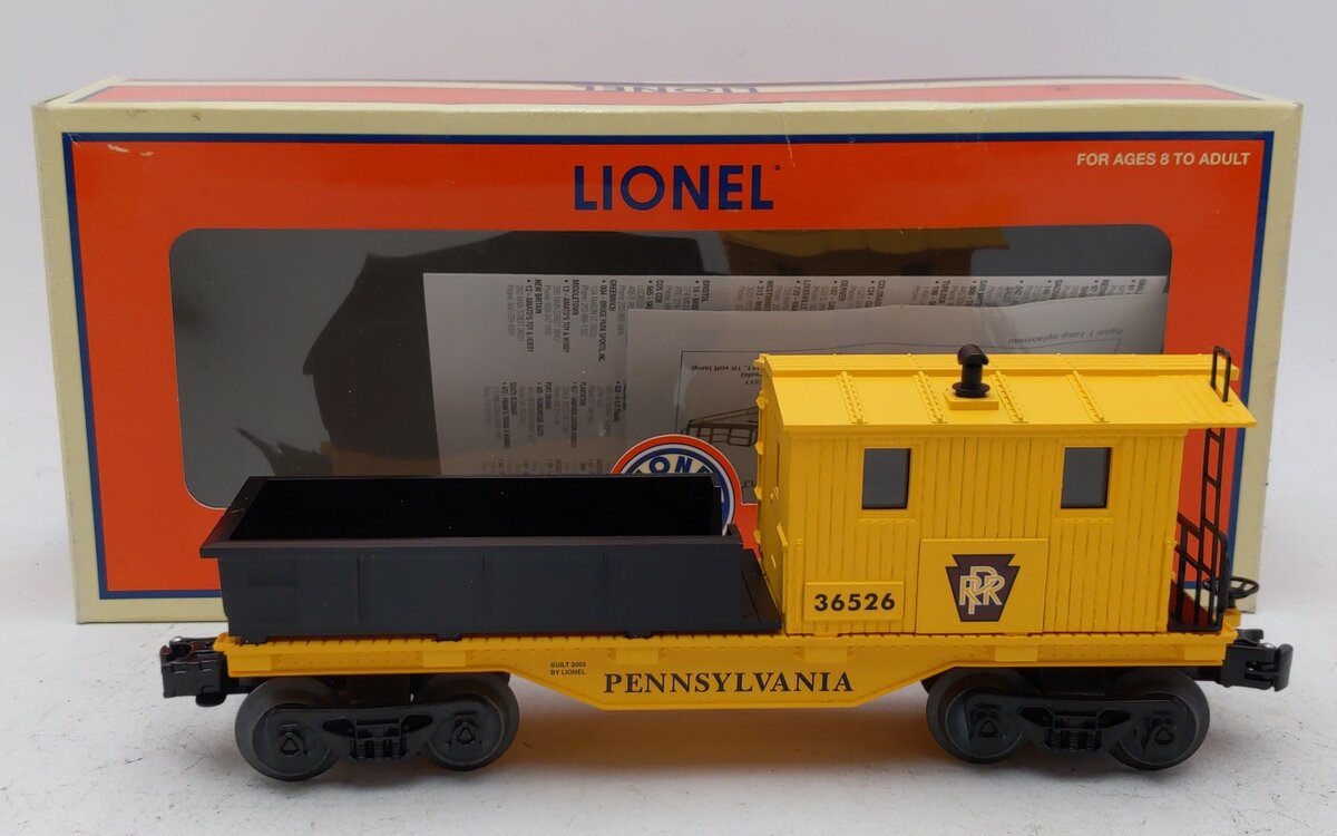Lionel 6-36526 O Gauge Pennsylvania Work Caboose LN/Box