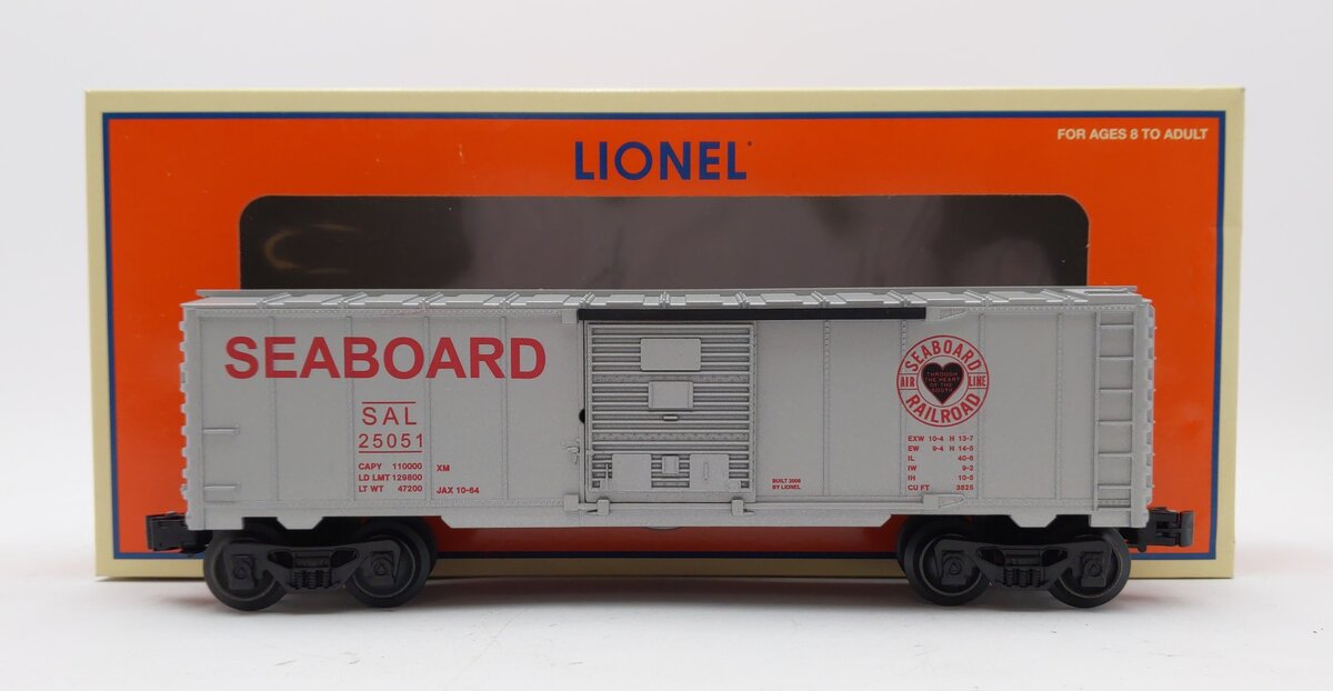 Lionel 6-25051 O Gauge Seaboard Boxcar