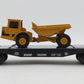 Lionel 6-29458 O Gauge BNSF Flatcar w/Die-Cast Articulated Truck LN/Box