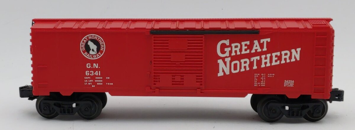 Lionel 6-36256 O Gauge Great Northern Waffle-Sided Box Car #6341 LN/Box