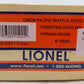 Lionel 6-15024 Union Pacific Waffle Boxcar LN/Box