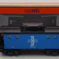 Lionel 6-36625 O Gauge Boston & Main  Illuminated Caboose