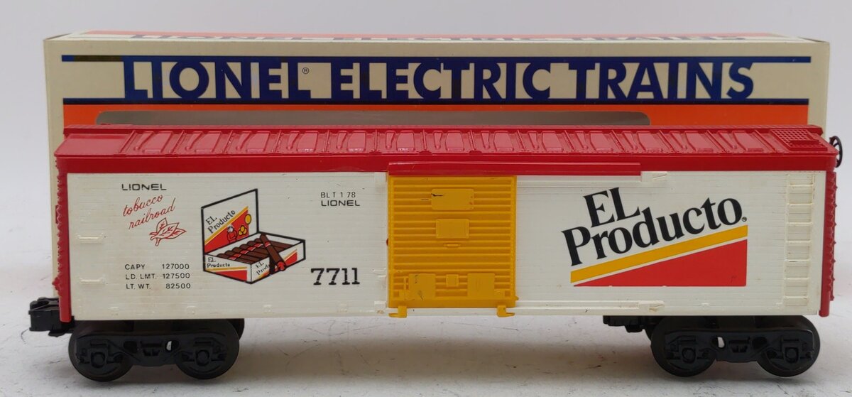 Lionel 6-7711 O Gauge El Producto Boxcar LN/Box