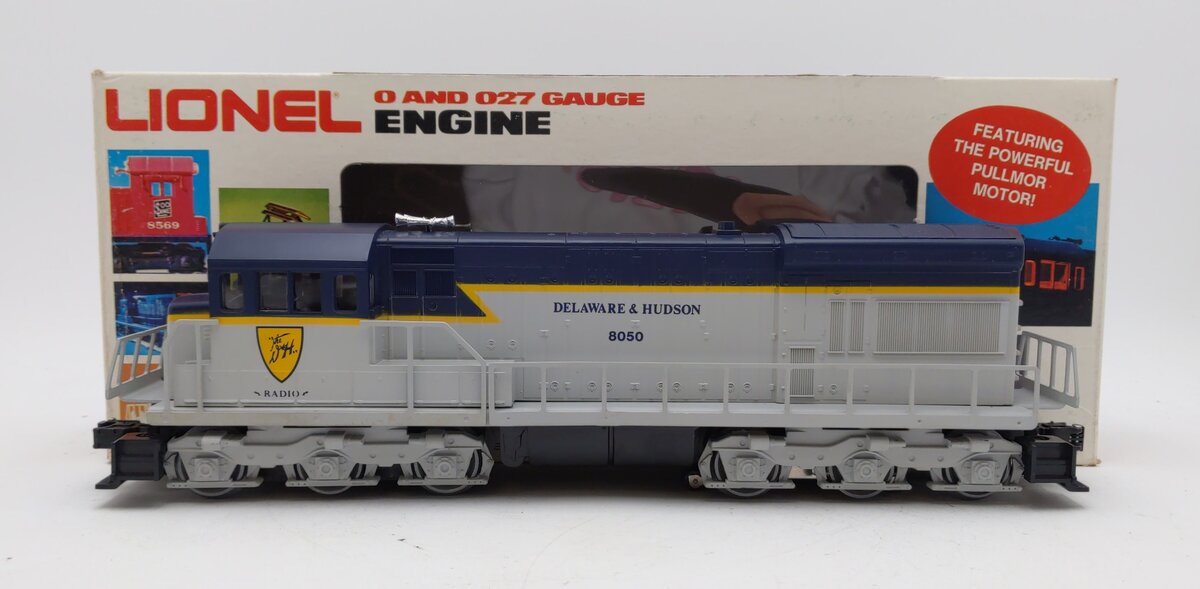 Lionel 6-8050 O Gauge Delaware & Hudson U36C Diesel Locomotive EX/Box