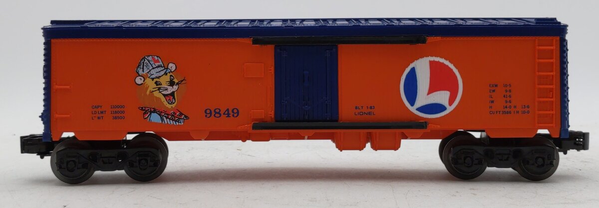 Lionel 6-9849 O Gauge Lionel Lines Billboard Refrigerator Car EX