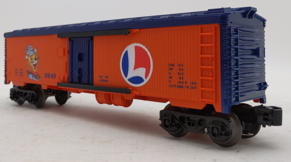 Lionel 6-9849 O Gauge Lionel Lines Billboard Refrigerator Car EX