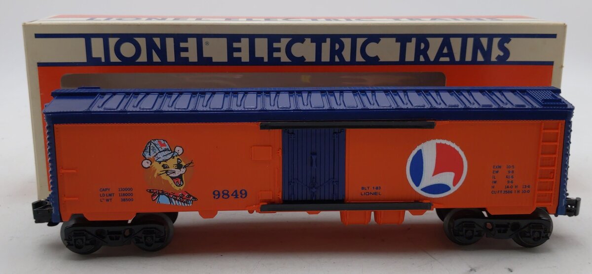 Lionel 6-9849 O Gauge Lionel Lines Billboard Refrigerator Car LN/Box