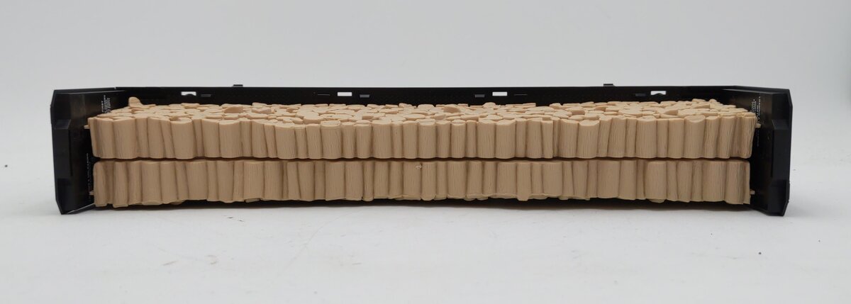 Lionel 6-16951 O Gauge 9823 Southern Bulkhead Flat Car w/ Simulated Wood Load