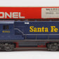 Lionel 6-8355 O Gauge Santa Fe GP-20 Non-Powered Diesel Locomotive w/Horn #8355 LN/Box