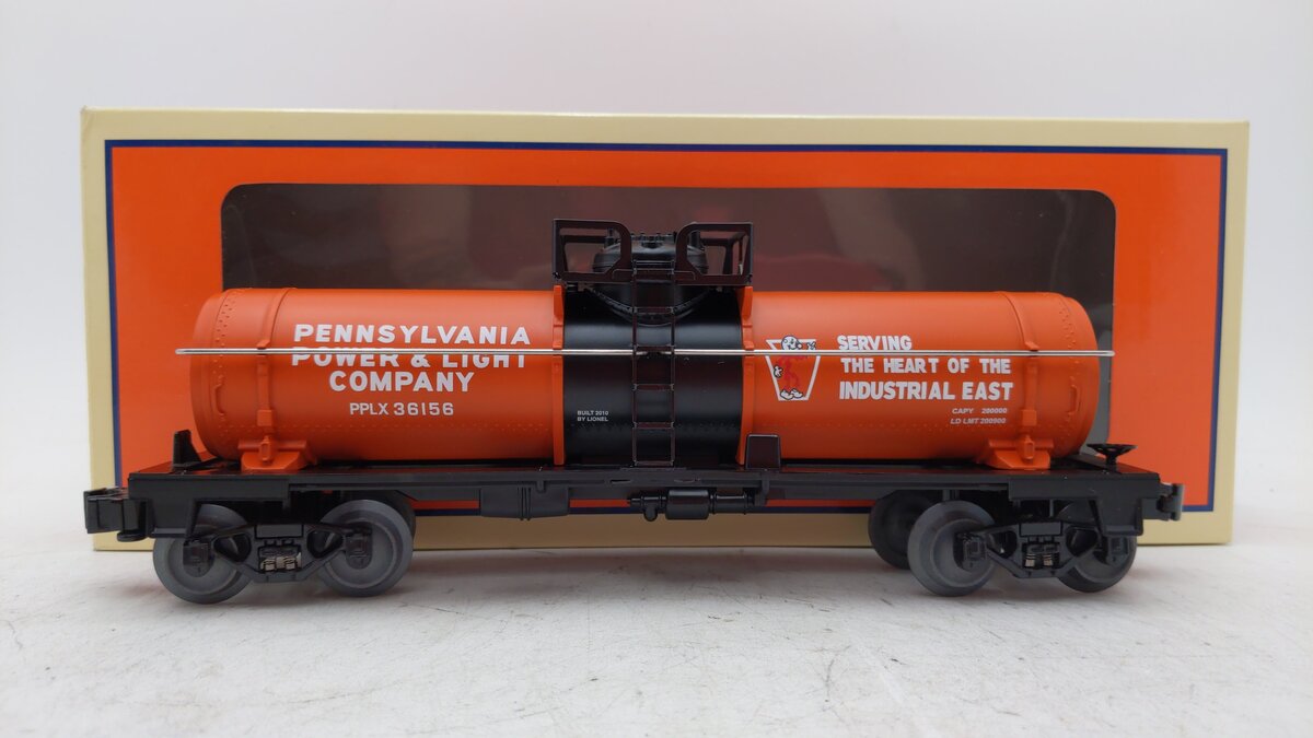 Lionel 6-36156 O Gauge PPLX Three Rivers Single-Dome Tank Car EX/Box