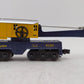Lionel 6-9329 O Gauge Chessie Crane Car LN/Box