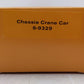 Lionel 6-9329 O Gauge Chessie Crane Car LN/Box