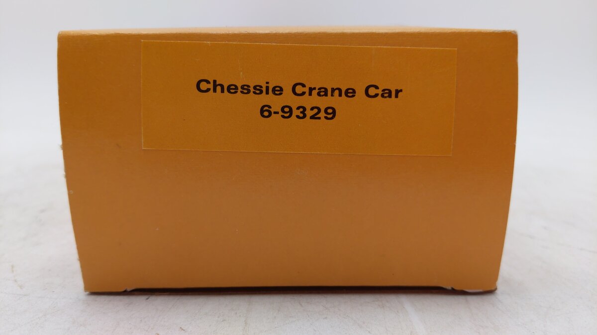 Lionel 6-9329 O Gauge Chessie Crane Car LN/Box