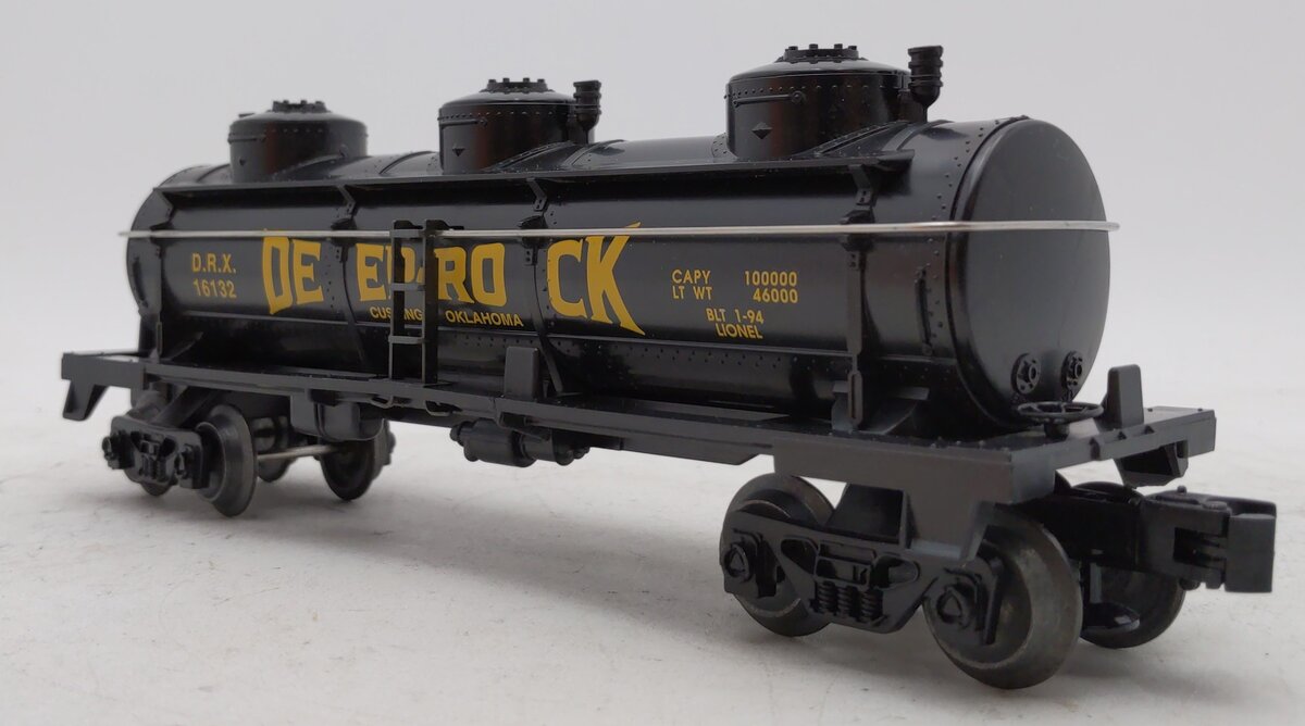 Lionel 6-16132 O Gauge Deep Rock Triple Dome Tank Car LN/Box