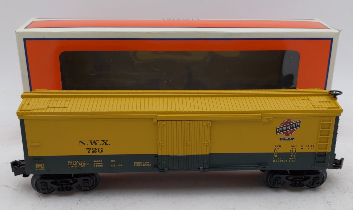 Lionel 6-15054 O Gauge C&NW Wood-Sided Reefer