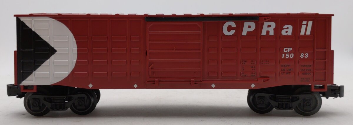 Lionel 6-15083 O Scale Canadian Pacific CP Rail Waffle-Side Boxcar