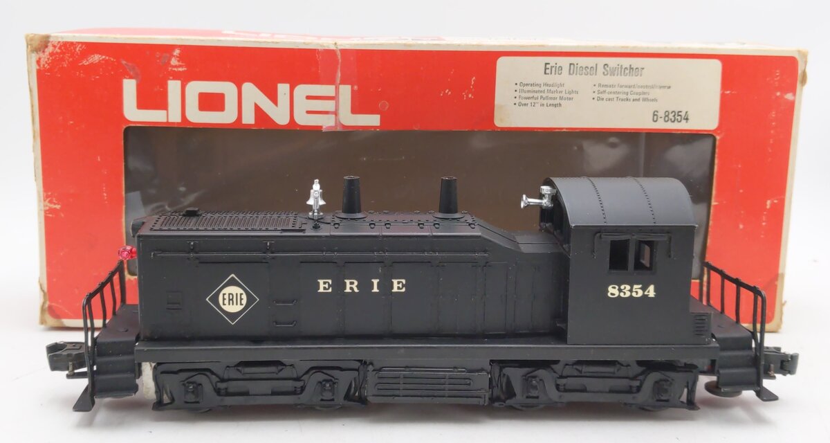 Lionel 6-8354 O Gauge Erie NW-2 Diesel Locomotive Switcher LN/Box
