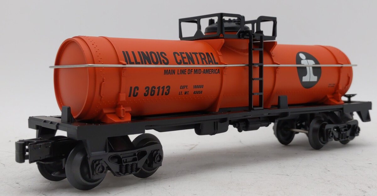 Lionel 6-36113 O Gauge Illinois Central Single Dome Tank Car