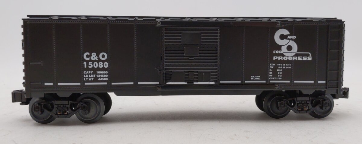 Lionel 6-15080 O Gauge Chesapeake & Ohio 40' Boxcar