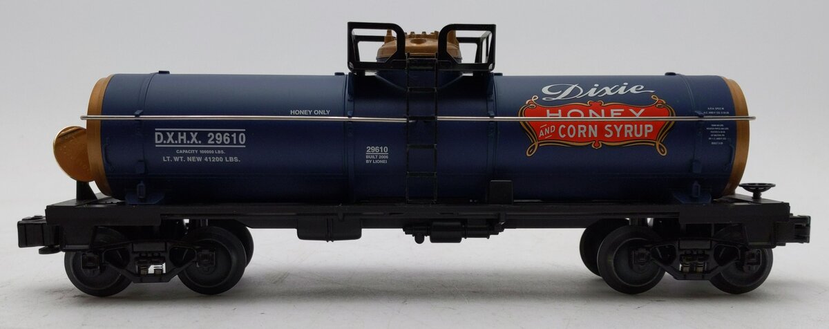 Lionel 6-29610 O Gauge Dixie Honey Single-Dome Tank Car LN/Box