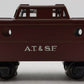 Lionel 6-29719 O Gauge AT&SF Tuscan Porthole Lighted Caboose #6427