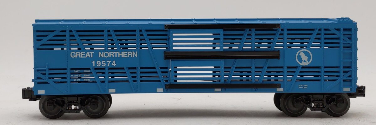 Lionel 6-19574 O Gauge Great Northern Bi-Level Stock Car #19574 LN/Box
