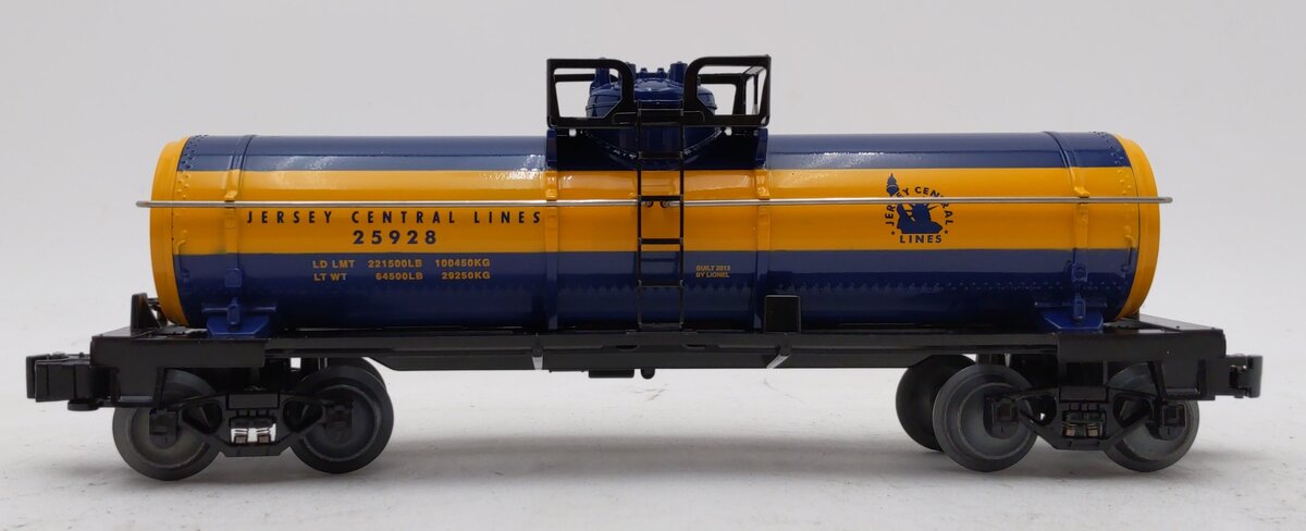 Lionel 6-25928 O Gauge Central Of New Jersey Single Dome Tank Car #25928