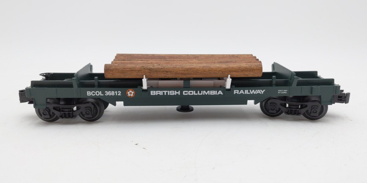 Lionel 6-36812 BC Operating Log Dump Car