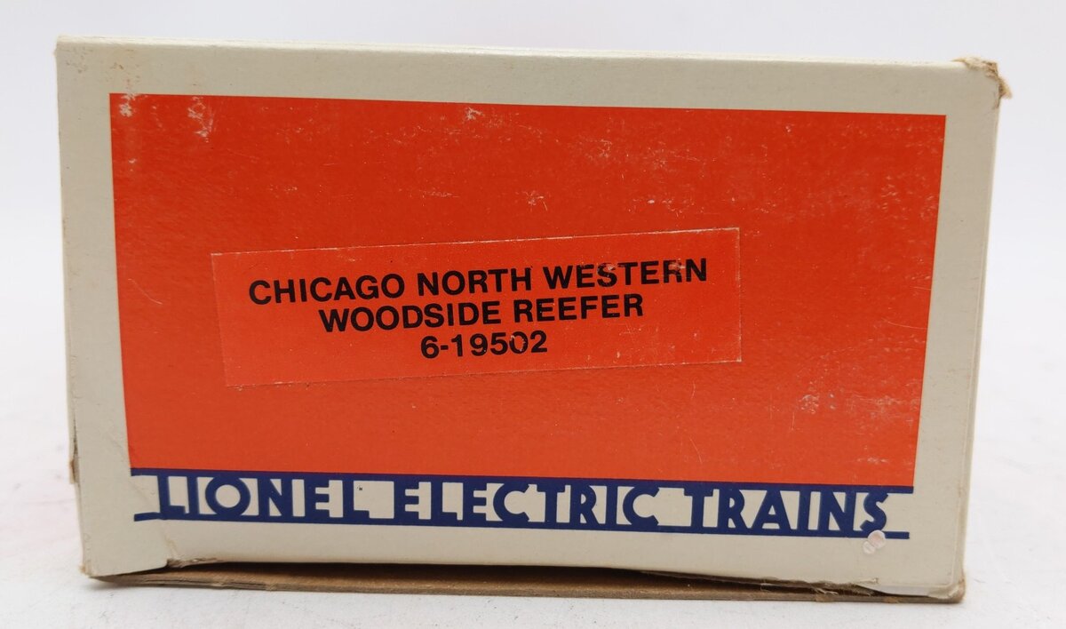 Lionel 6-19502 O Gauge Chicago North Western Woodside Reefer LN/Box
